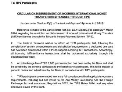 circular bot remittance tips